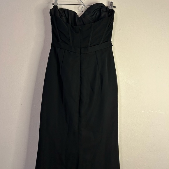 Kelly Faetanini Strapless Corset Black Maxi Dress - Picture 6 of 10
